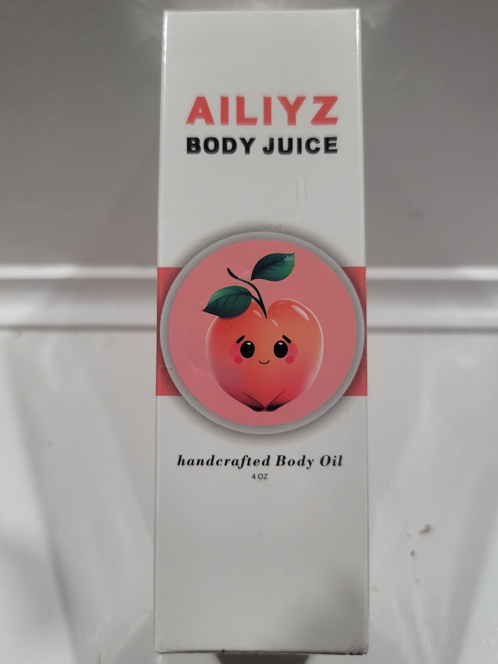 Ailyz Body Juice Handcrafted Peach Body Oil - Pink